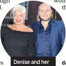  ??  ?? Denise and her husband Lincoln
Episodes of Survivors With Denise Welch will be available for 30 days on catch up. See crimeandin­vestigatio­n.co.uk