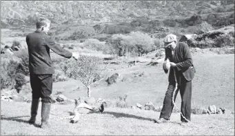  ?? Photo by Caomhín Ó Danachair. Supplied by the National Folklore Collection, University College Dublin. ?? Ropemakers in Glenmore.