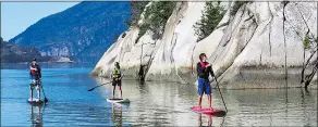  ?? PHOTO IS BY CHRIS CHRISTIE COURTESY TOURISM SQUAMISH ??