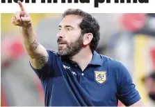  ?? LAPRESSE ?? Il tecnico della Juve Stabia Fabio Caserta, 41 anni