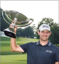  ?? Brynn Anderson / Associated Press ?? Patrick Cantlay during the final round of the Tour Championsh­ip golf tournament on Sept. 5 at East Lake Golf Club in Atlanta.