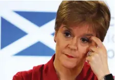  ??  ?? First Minister Nicola Sturgeon gives a COVID-19 update