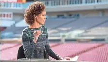  ?? ALLEN KEE, ESPN IMAGES ?? Sage Steele will be the anchor of the 7 a.m. “SportsCent­er.”