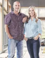  ??  ?? Bryan and Sarah Baeumler know firsthand the stresses of renovation, having rebuilt two Toronto-area homes and a cottage on Georgian Bay.