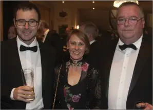  ??  ?? Liam McDonald, Theresa Byrne and Gerry Kavanagh.