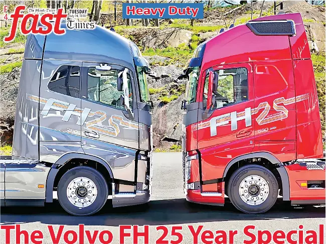 The Volvo FH 25 Year Special Edition a tribute to an icon
