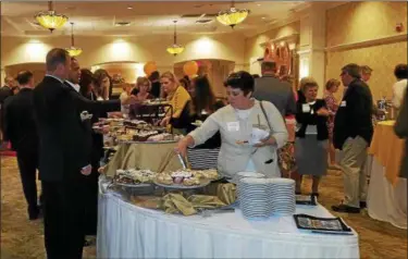  ?? DIGITAL FIRST MEDIA FILE PHOTO ?? The TriCounty Area Chamber of Commerce is getting ready for the 2918 Annual Dinner, scheduled for April 26 at Rivercrest Golf Club & Preserve. In this file photo from the 2017 dinner, guests celebrated the chamber’s 90th anniversar­y. The theme for this...