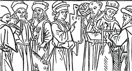  ?? Foto: Profimedia ?? Reprodukce dřevorytin­y pocházejíc­í z Německa z roku 1479.