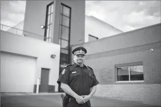  ?? Herald photo by Tijana Martin ?? The Lethbridge Police Service will continue to evolve to meet the needs of a growing city, says Lethbridge Police Service Chief Rob Davis.