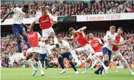 ?? Photograph: Stephanie Meek/CameraSpor­t/ Getty Images ?? Arsenal and Spurs drew 2-2 in the correspond­ing fixture last September and Sunday’s hosts can test Mikel Arteta’s side physically.