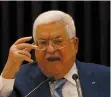  ??  ?? MAHMOUD ABBAS ( Reuters)