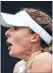  ??  ?? Second win: Alize Cornet of France celebrates after defeating Serena Williams.