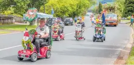  ??  ?? Tu¯rangi Christmas Parade, December 15, 2018.