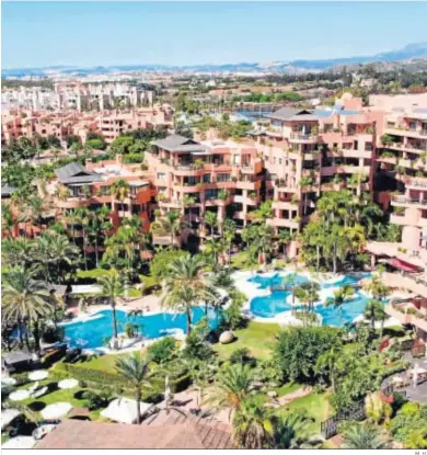  ?? M. H. ?? Vista aérea del cinco estrellas Gran Lujo kempinski Hotels, en Estepona.