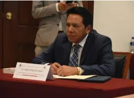  ?? CORTESÍA ?? Sergio Zúñiga Hernández, magistrado del Tribunal Electoral de Hidalgo.