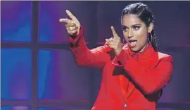  ?? Scott Angelheart NBC ?? NBC CANCELED woman-led “A Little Late With Lilly Singh” after two seasons.