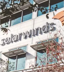  ?? REUTERS ?? La empresa SolarWinds volvió a ser acusada
