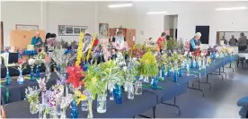  ?? Photo / Supplied ?? The Tū rangi Garden Club Flower Show in 2018.