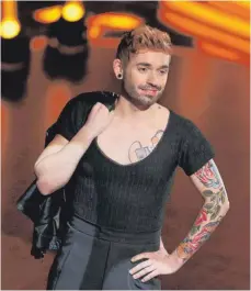  ?? FOTO: DPA ?? Daniel Küblböck trat auch bei der RTL-Show „Let’s Dance“auf.