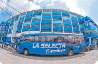  ?? ?? El estadio Cuscatlán no tiene acreditada a la prensa mexicana.