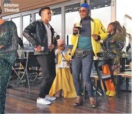  ?? / Bongiwe Mchunu ?? Guests dance out the Dstv Content
Creator Awards nominees announceme­nt at The Hallmark House Rooftop in downtown Joburg.