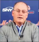  ?? Associated Press ?? This photo from a Zoom news conference provided by the Mets shows owner Steve Cohen on Nov. 10.