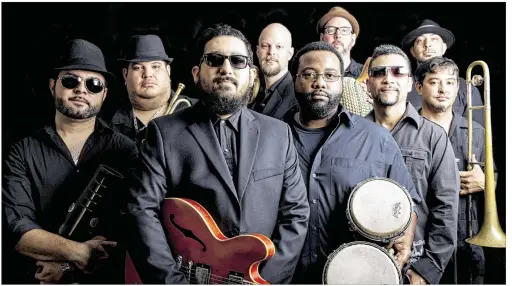  ?? CONTRIBUTE­D BY GRUPO FANTASMA ?? Grupo Fantasma is back with its fifth studio album, “Problemas,” which was produced by Steve Berlin of Los Lobos. The Grammy award-winning band celebrates its 15th anniversar­y this year.