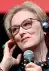  ??  ?? Leader Meryl Streep è tra le sostenitri­ci di «Time’s Up»