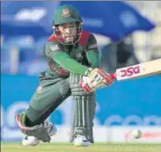  ?? AP ?? Mushfiqur Rahim played a heroic knock for Bangladesh with a 116ball 99 against Pakistan in their mustwin Asia Cup match.