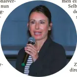  ?? ?? Franka Zanek, Verbandsdi­rektorin des Regionalve­rbandes Ostwürt- temberg im Konzerthau­s