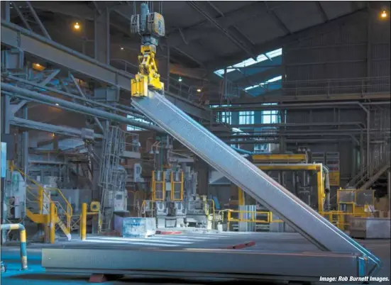  ?? Image: Rob Burnett Images. ?? Bell Bay Aluminium smelter.