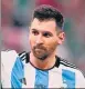  ?? AFP ?? Messi opened the scoring as Argentina beat Mexico 2-0.