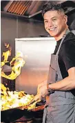  ?? ?? Famous son Lanarkshir­e’s own celebrity chef, Jimmy Lee