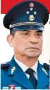  ??  ?? SECRETARÍA DE LA DEFENSA General Luis Sandoval González 58 años Puesto actual Comandante de la cuarta Región Militar