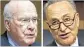  ??  ?? Sens. Patrick Leahy (left), D-Vt., and Charles Schumer, D-N.Y., wrote the letter to key GOP senators.