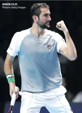  ?? Picture: Getty Images ?? MARIN CILIC