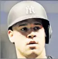  ??  ?? GARY SANCHEZ