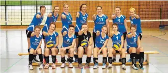  ?? FOTO: SVU ?? Die Volleyball­erinnen des SVU haben sich erfolgreic­h in Göggingen geschlagen.