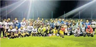  ?? / CORTESÍA / INDEREQ ?? Brasil y Manchester finalizaro­n en los tres primeros sitios en el torneo femenil de futbol 7