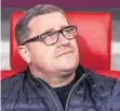  ?? FOTO: DPA ?? Gladbach statt Bayern: Max Eberl hat nun einen Vertrag bis 2022.