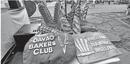  ?? MACKY LIM ?? As bread is a staple food for Filipinos, Davao City celebrated the World Bread Day last October 1, 2018 at People’s Park attended by different baking organizati­ons in the city.