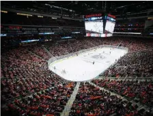  ?? GETTY IMAGES FILE ?? TRUE NORTH: Rogers Place in Edmonton, Alberta, is scheduled to host the conference finals and the Stanley Cup Finals.