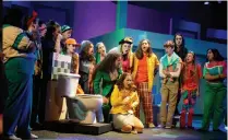  ??  ?? Below: Last spring Conser vatory students per - formed Heathers as part of the Florida Rep’s active education program, run by Kody Jones (above).