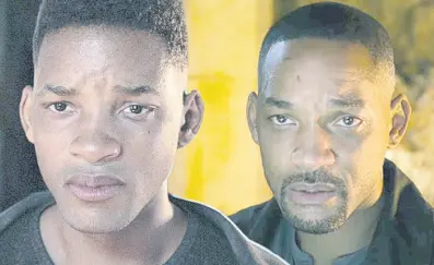  ?? AP ?? Will Smith comes face to face with his younger self in ‘Gemini Man’.