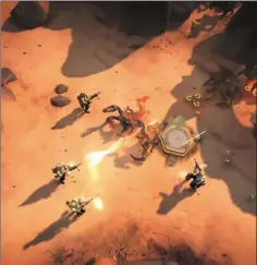  ??  ?? Helldivers might not be the best looking game on PS4, but it is certainly one of the more enjoyable titles