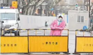  ?? // AFP ?? Los confinamie­ntos han vuelto a Shanghái dos años después