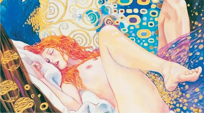  ?? NORMA EDITORIAL ?? El personal homenaje de Milo Manara a Gustav Klimt