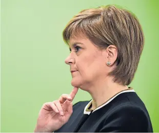  ?? Getty. ?? First Minister Nicola Sturgeon wants a better deal for Scotland.