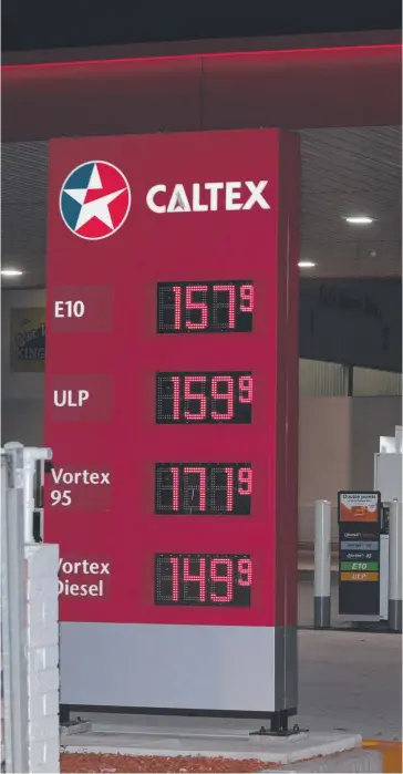  ??  ?? Caltex profits have been impacted by higher crude prices and stiff competitio­n, however the