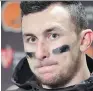  ??  ?? Johnny Manziel